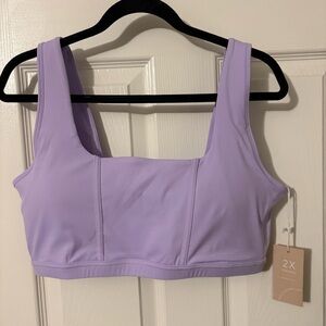 Popflex Corset Bra Digital Lavender 2X Taylor Swift Eras Tour